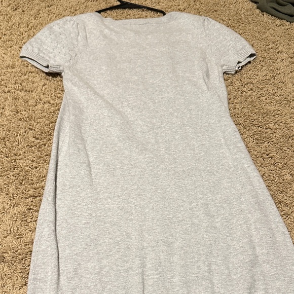 XOXO Light Gray Ruffle Button Top - Picture 6 of 6